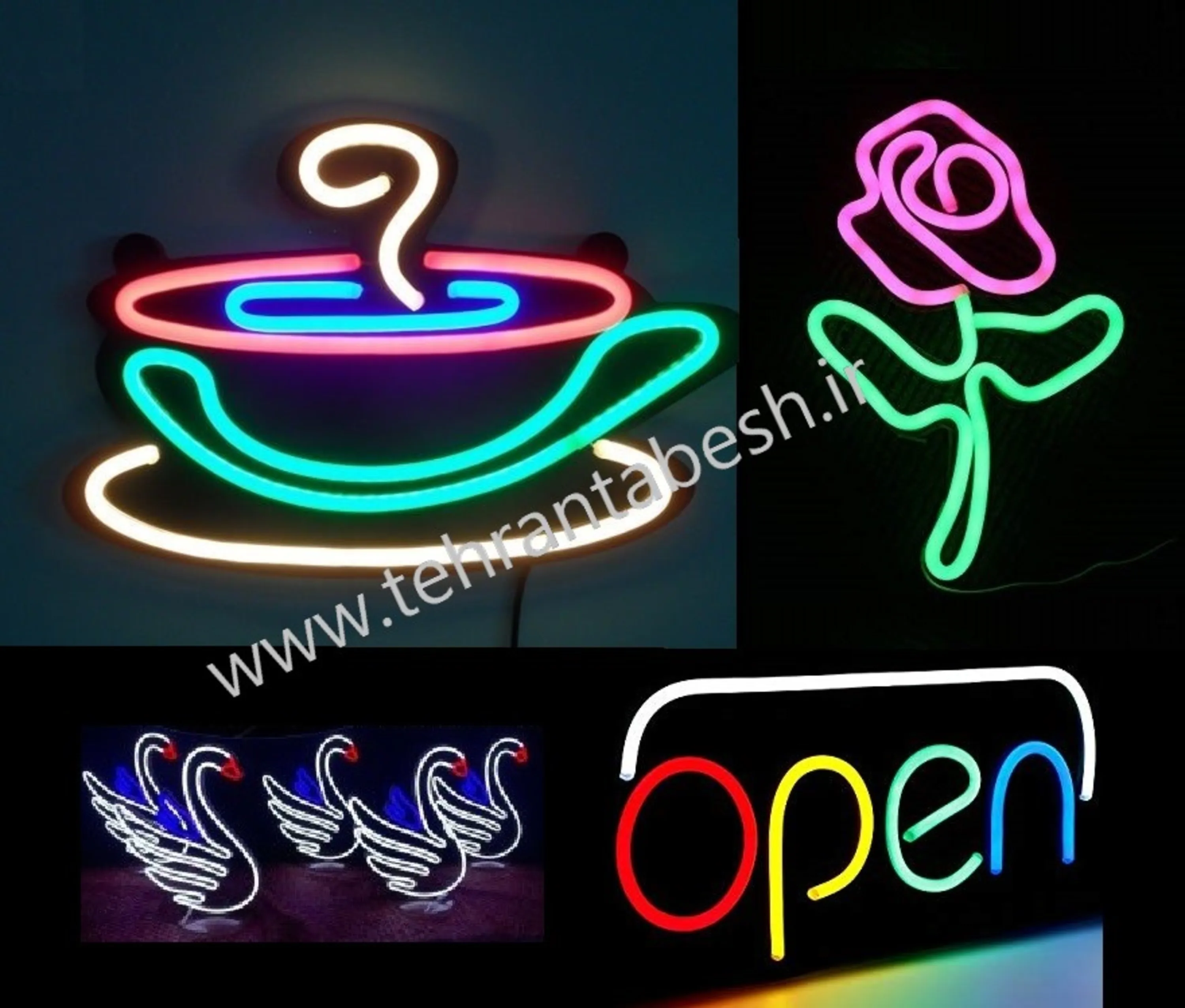 خرید نئون فلکسی 12ولت